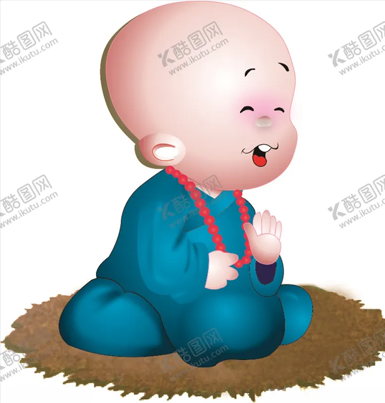 编号：18842704161430008581【酷图网】源文件下载-卡通和尚