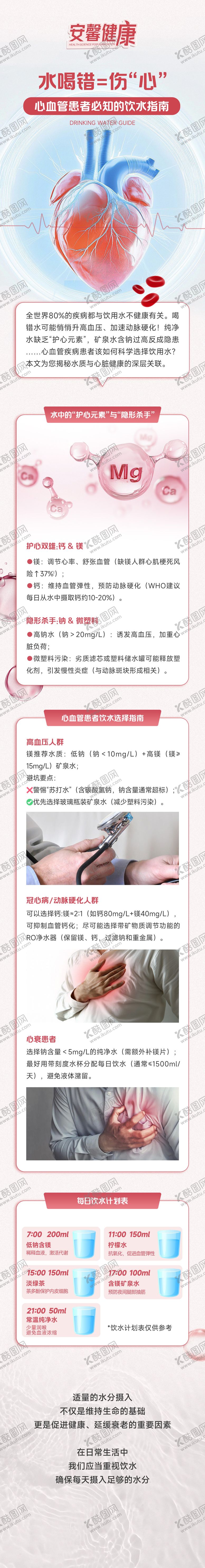 编号：35197706151819391417【酷图网】源文件下载-心血管饮水健康