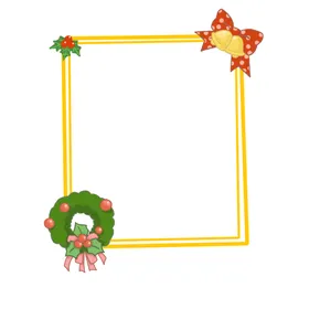 圣诞边框