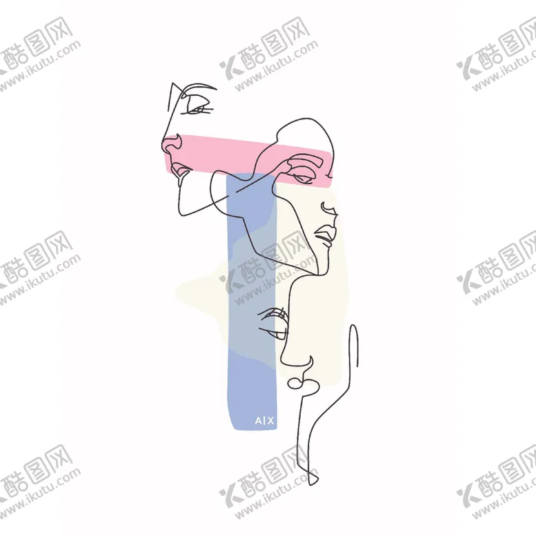 编号：97019507010853077664【酷图网】源文件下载-线条人儿