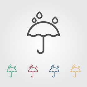 下雨图标