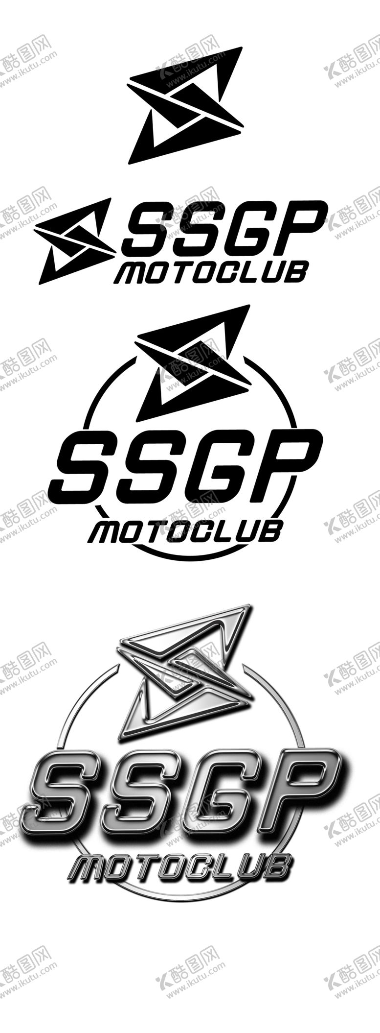 编号：35128209181300445928【酷图网】源文件下载-SSGPMOTOCLUB标志