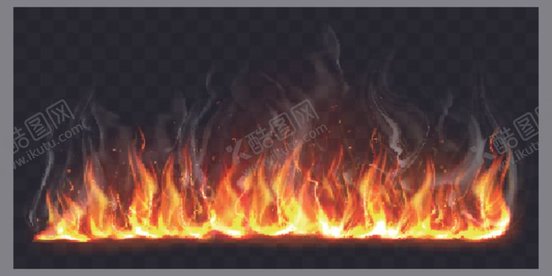 编号：91278909260000041577【酷图网】源文件下载-火焰火苗火圈烟雾