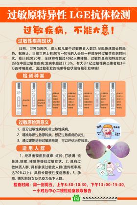 过敏原特异性IgE抗体检测