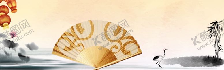 编号：54371010051702251773【酷图网】源文件下载-山水古风桃花中国风背景素材