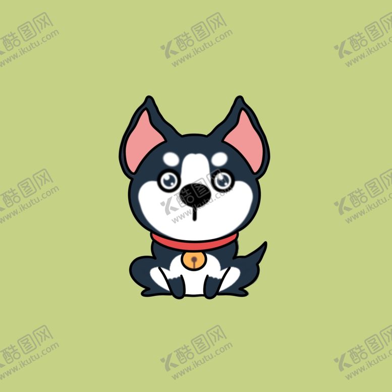 编号：31986003010721495255【酷图网】源文件下载-卡通狗插画