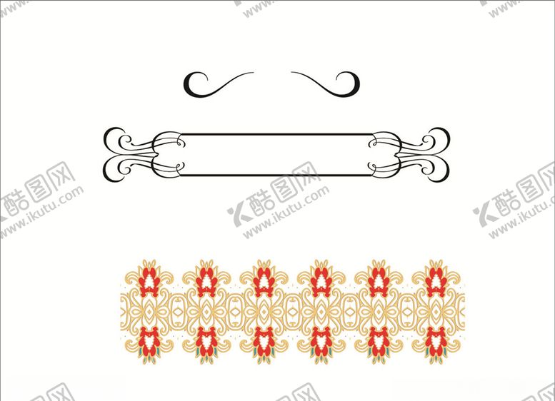 编号：55496010280555079469【酷图网】源文件下载-花纹花边