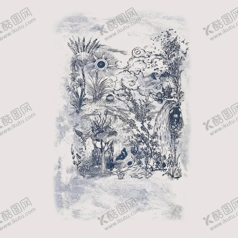 编号：29607109180321316289【酷图网】源文件下载-手绘场景