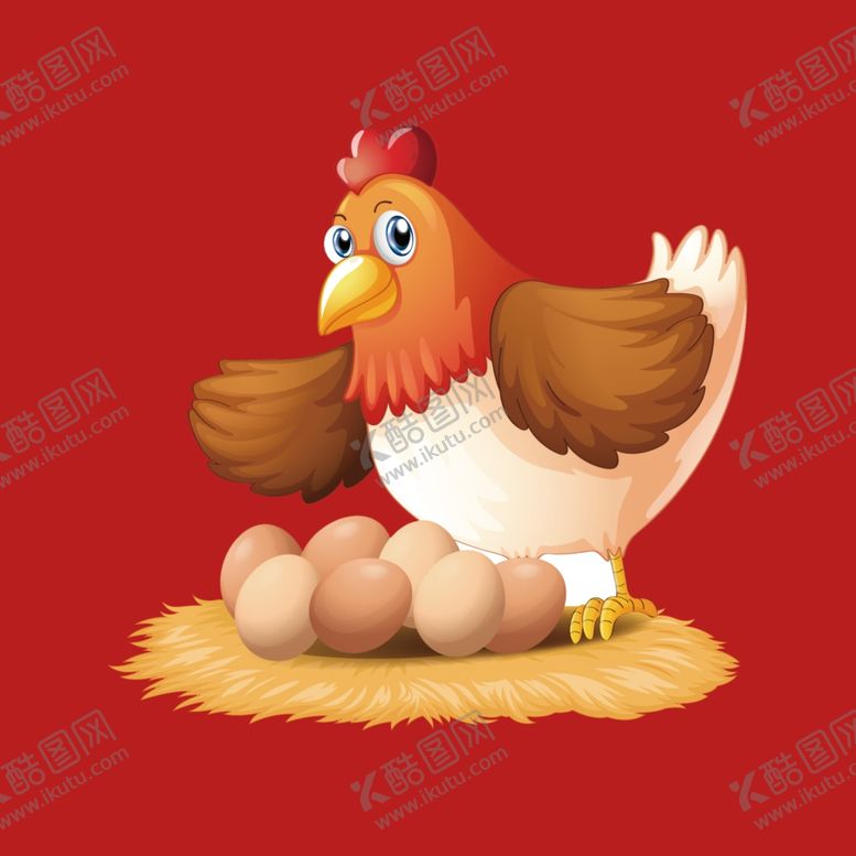 编号：16039212052145384925【酷图网】源文件下载-手绘线描小鸡