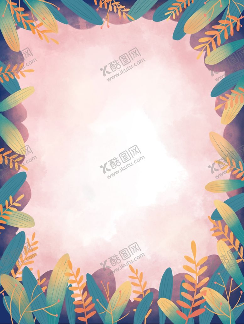 编号：91533010291716092962【酷图网】源文件下载-花朵边框素材