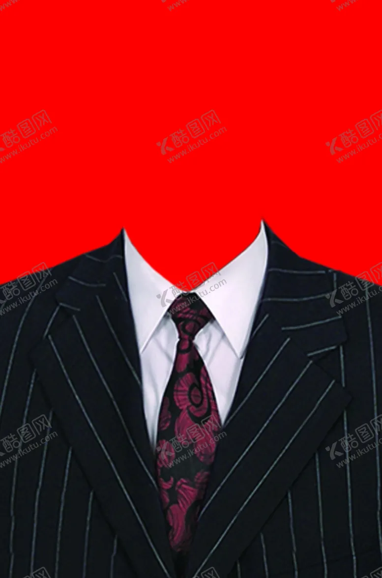 编号：95529705042013014349【酷图网】源文件下载-西装证件照模板