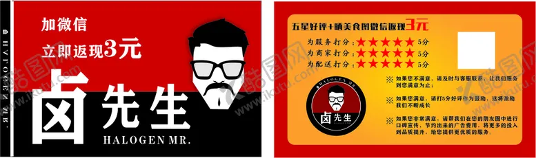 编号：67917001281323005111【酷图网】源文件下载-卤菜卡片