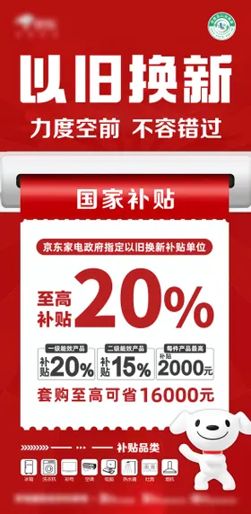 以旧换新海报