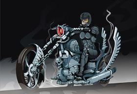 交通工具摩托车