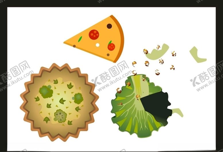 编号：96137605152115019636【酷图网】源文件下载-卡通美食餐饮