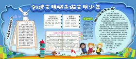 文明城市建设公益宣传海报素材