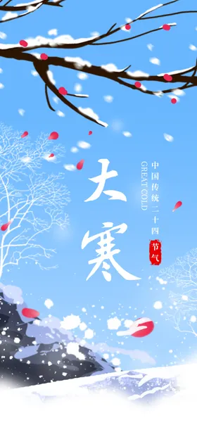 大寒海报