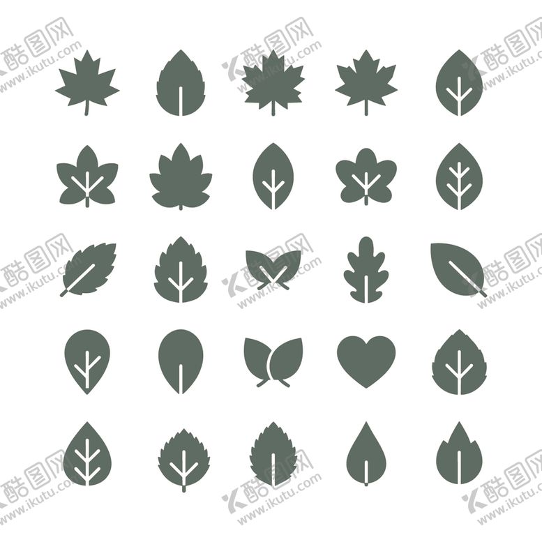编号：21869311251807297483【酷图网】源文件下载-叶子图案