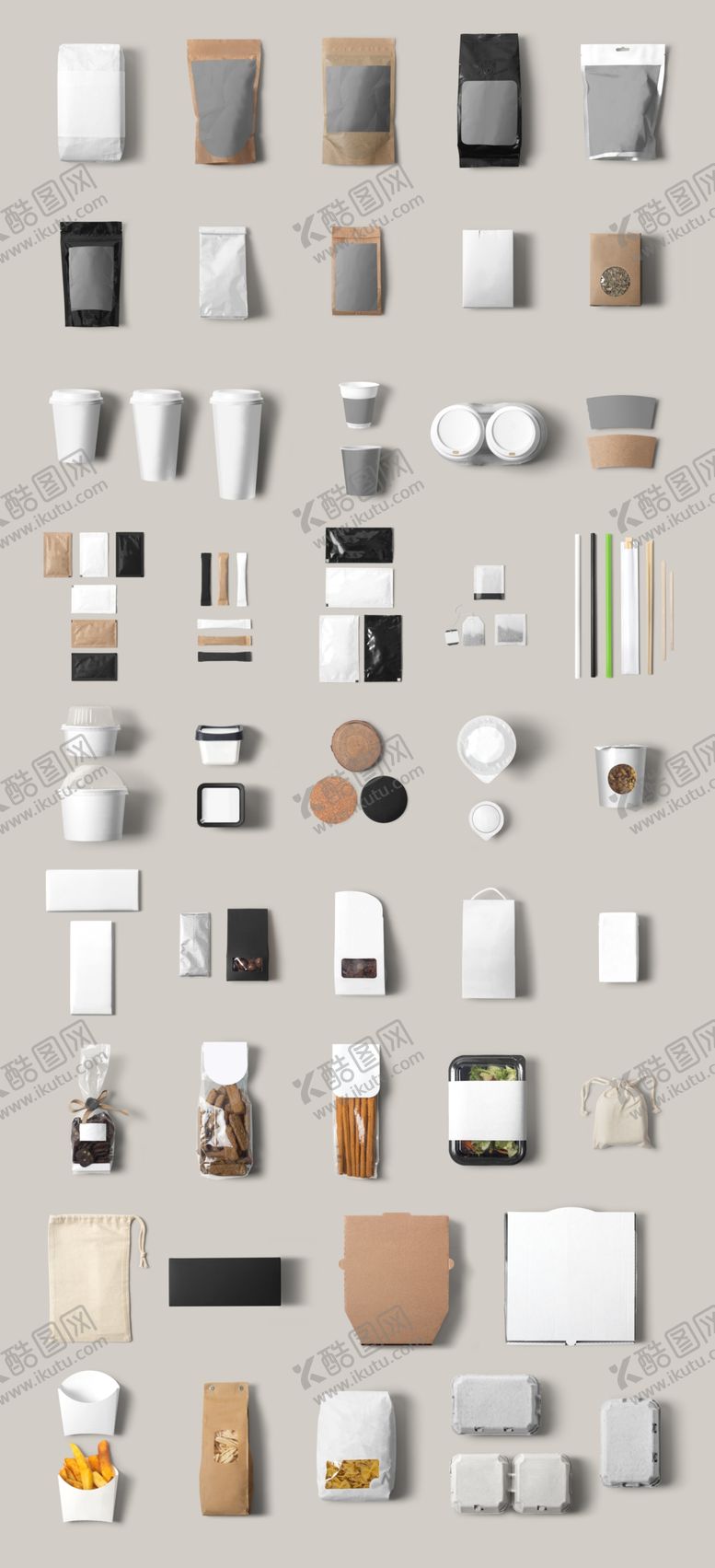 编号：64704210050454538329【酷图网】源文件下载-咖啡袋咖啡杯样机大全