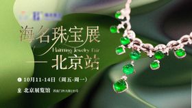 珠宝展活动背景板