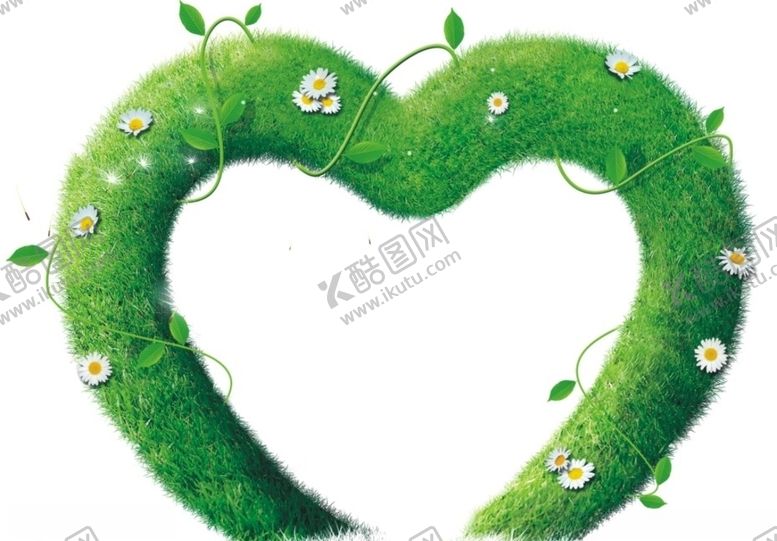 编号：69941007061937349897【酷图网】源文件下载-心形草
