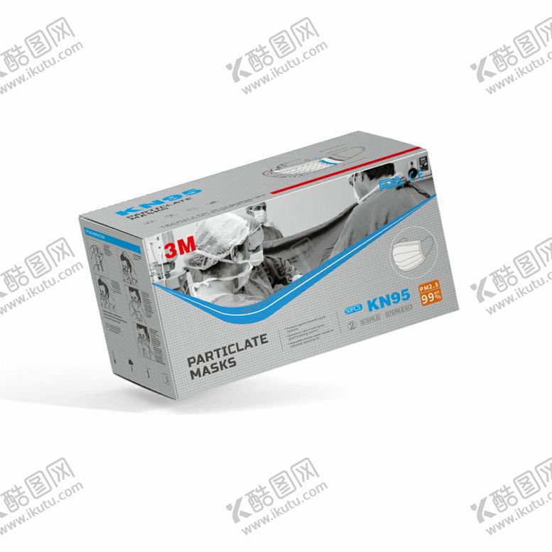编号：36424507051108199498【酷图网】源文件下载-医用口罩包装出口口罩包装
