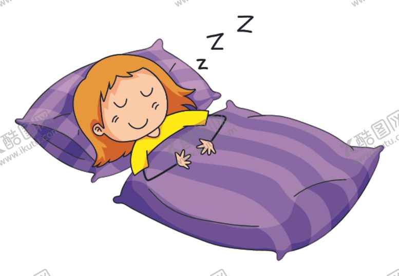 编号：17210710291953092076【酷图网】源文件下载-卡通睡觉儿童