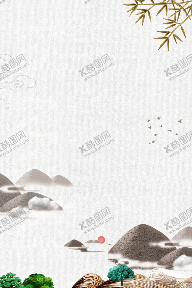 编号：20995905031431284092【酷图网】源文件下载-中式背景墙中式背景素材背景