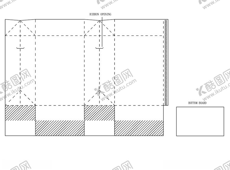 编号：96149809211225412637【酷图网】源文件下载-异型包装展开平面