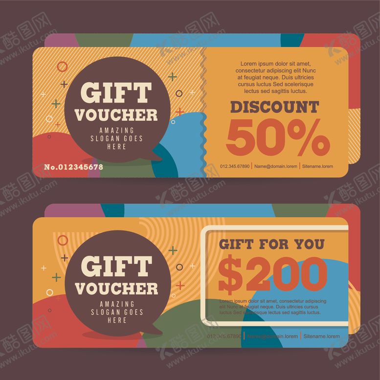 编号：71491509211447242915【酷图网】源文件下载-精美代金券