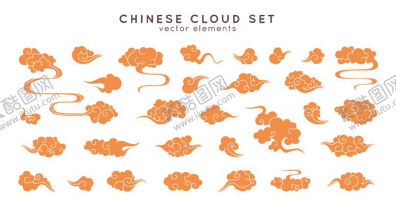 编号：23256710031506122681【酷图网】源文件下载-中国云纹