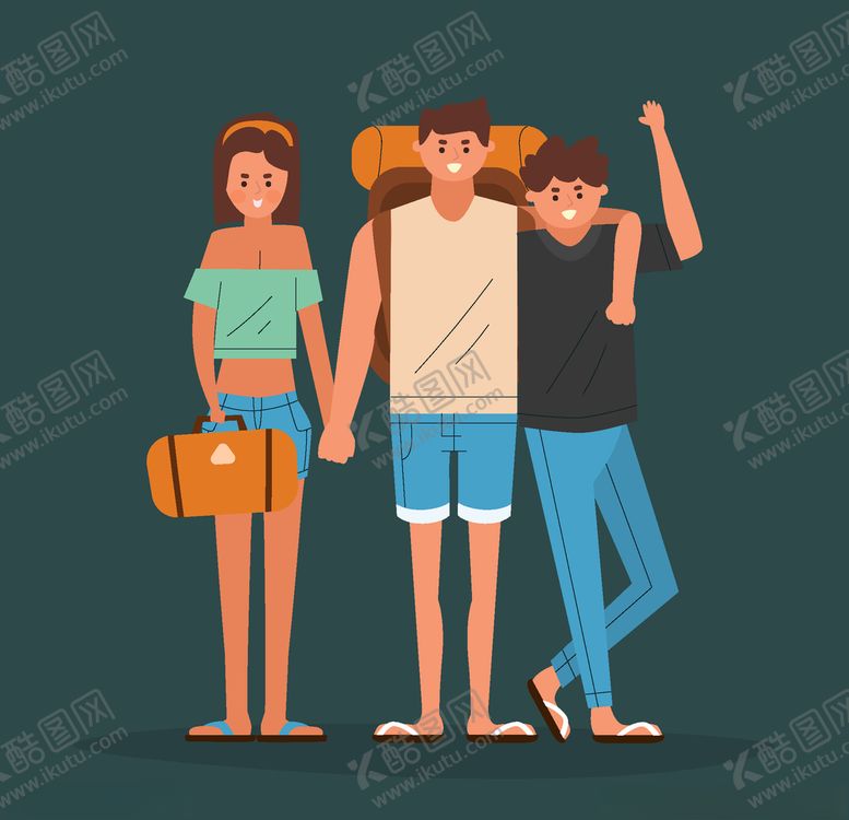 编号：17788609222015039387【酷图网】源文件下载-旅客游客