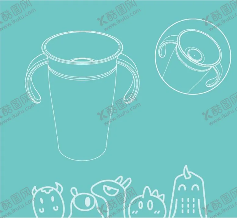 编号：46237909191933446538【酷图网】源文件下载-卡通杯子