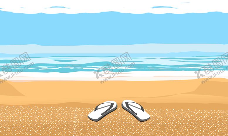 编号：67380209271112582407【酷图网】源文件下载-卡通夏天海滩