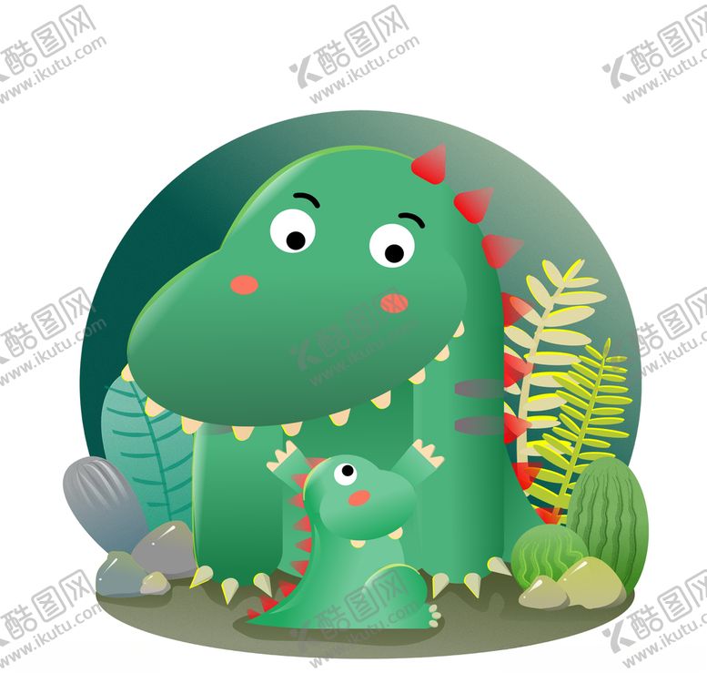 编号：28355005101257254356【酷图网】源文件下载-卡通恐龙
