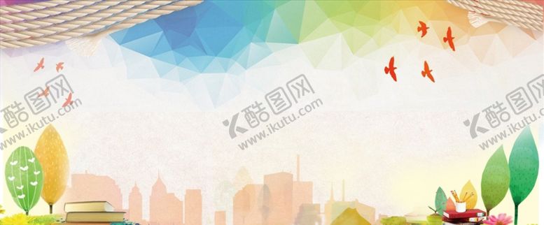 编号：94056806260257494000【酷图网】源文件下载-几何城市背景