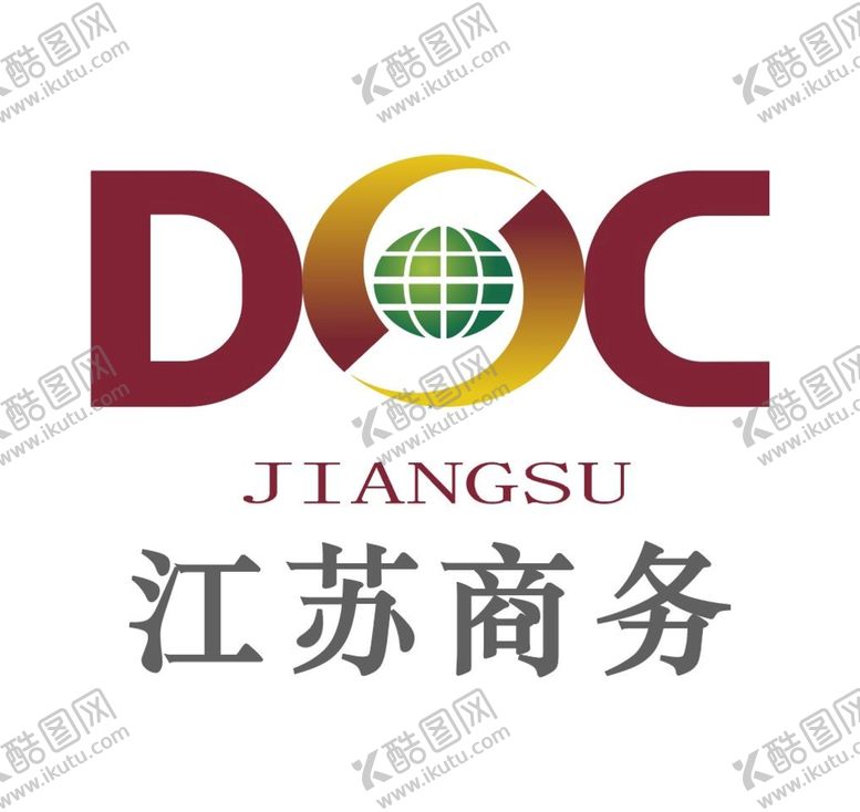 编号：73145001200939006565【酷图网】源文件下载-江苏商务logo