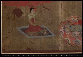 敦煌风格绘画图案