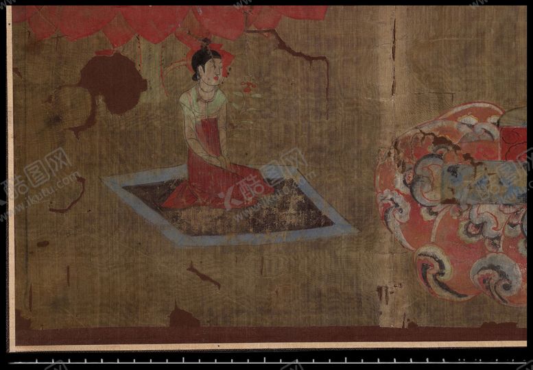 编号：61404609222142333021【酷图网】源文件下载-敦煌风格绘画图案