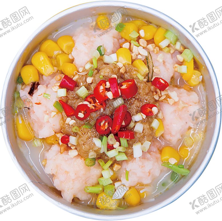 编号：99194312161125497365【酷图网】源文件下载-蒜蓉小米椒手打虾滑