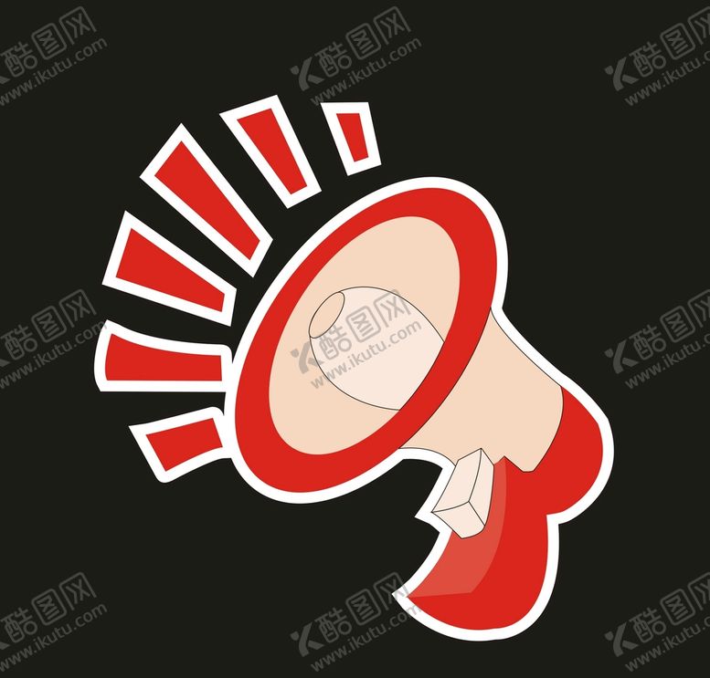 编号：11522510301529529787【酷图网】源文件下载-卡通矢量喇叭