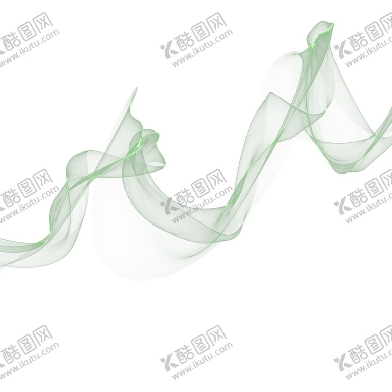 编号：57022005040514094823【酷图网】源文件下载-绿色丝带