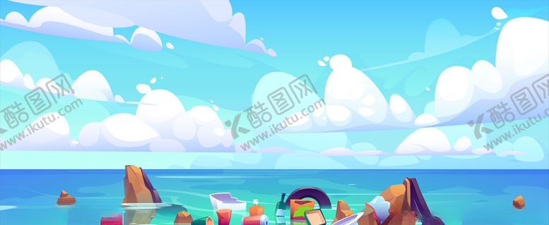 编号：41957410191006421493【酷图网】源文件下载-海洋垃圾
