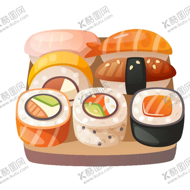 编号：38048712081638139915【酷图网】源文件下载-寿司