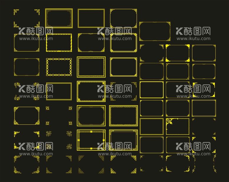 编号：83961510111349140583【酷图网】源文件下载-各种花边