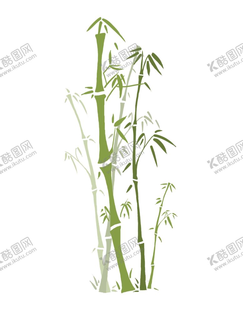 编号：15166306241808512704【酷图网】源文件下载-水墨竹子