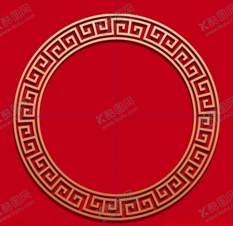 编号：77432307081544351176【酷图网】源文件下载-中国风边框金色