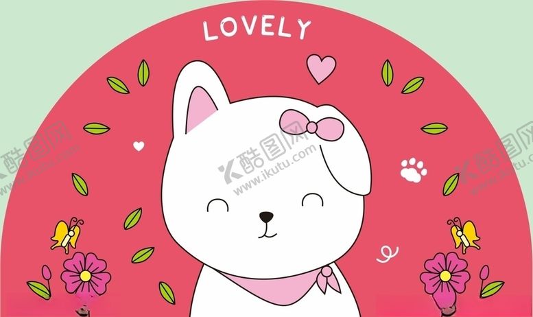猫上拾肆可编辑矢量图可调色