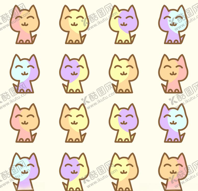 编号：95801906162252011777【酷图网】源文件下载-猫咪背景图