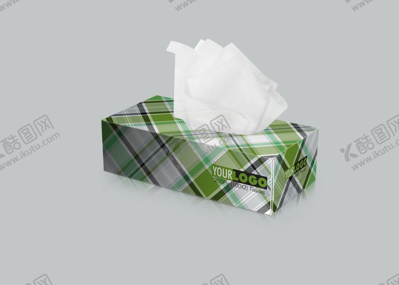 编号：42159809110325163141【酷图网】源文件下载-纸巾盒样机